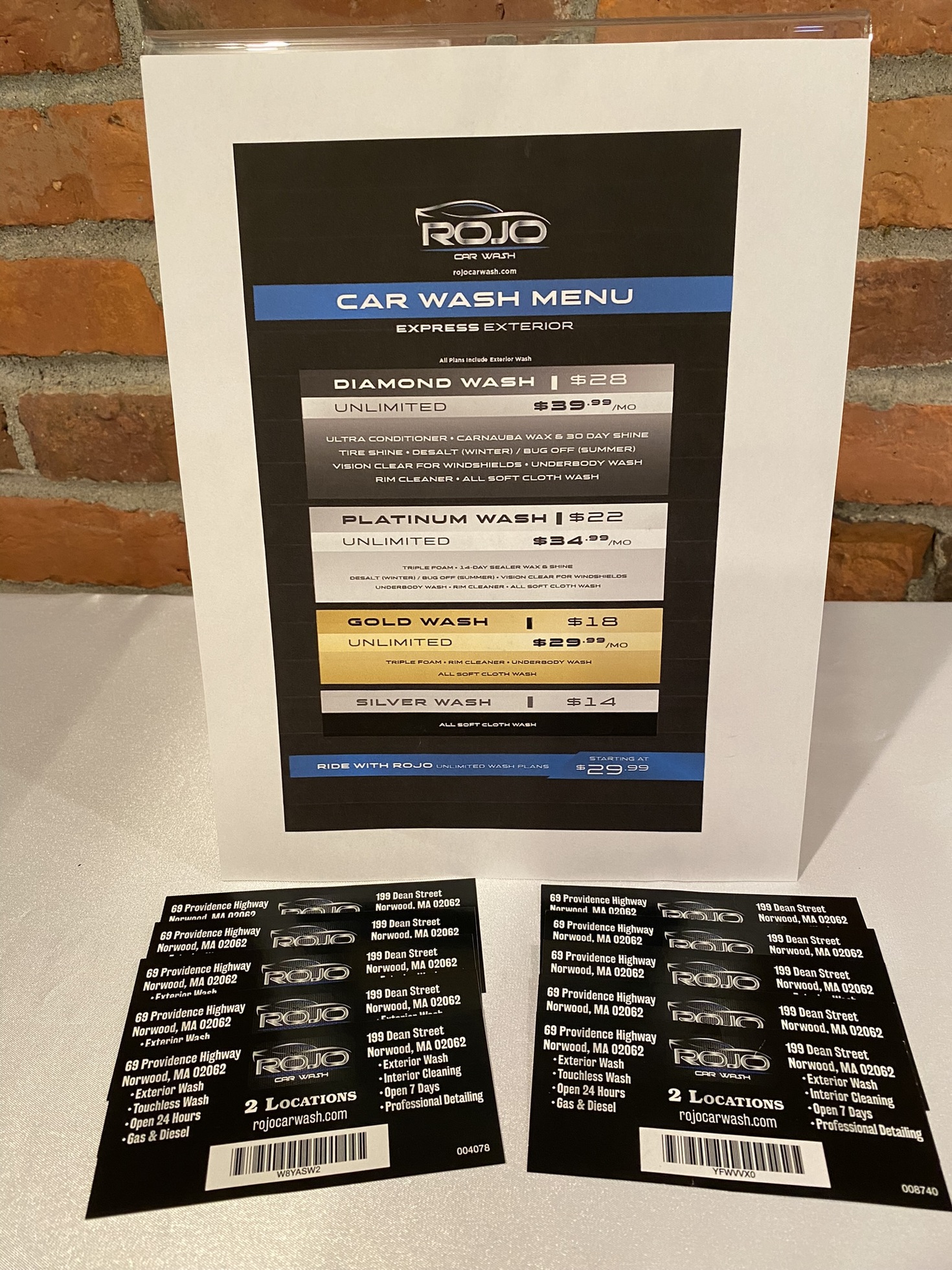 ROJO CAR WASH Ricky Inc. Auction 2022