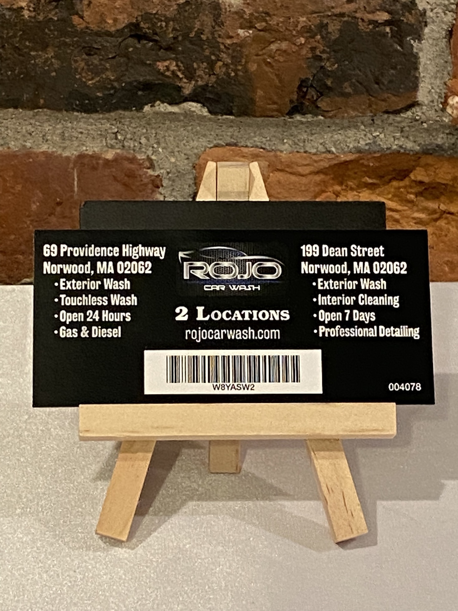 ROJO CAR WASH Ricky Inc. Auction 2022